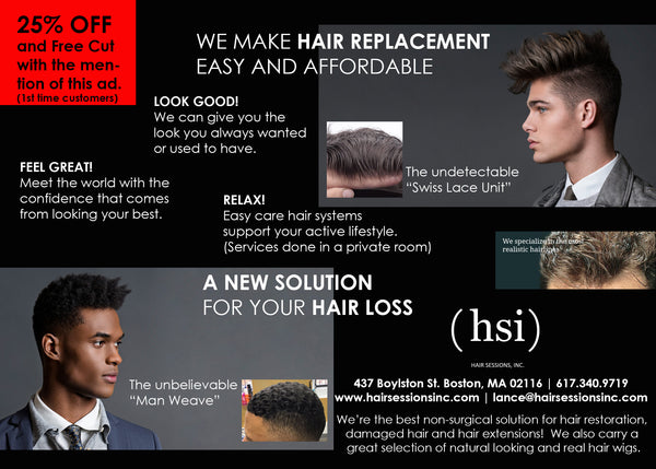 Hair systems for men undetectable and natural