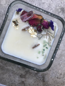 Spa Collection - Square Glass 12oz Soy Candle