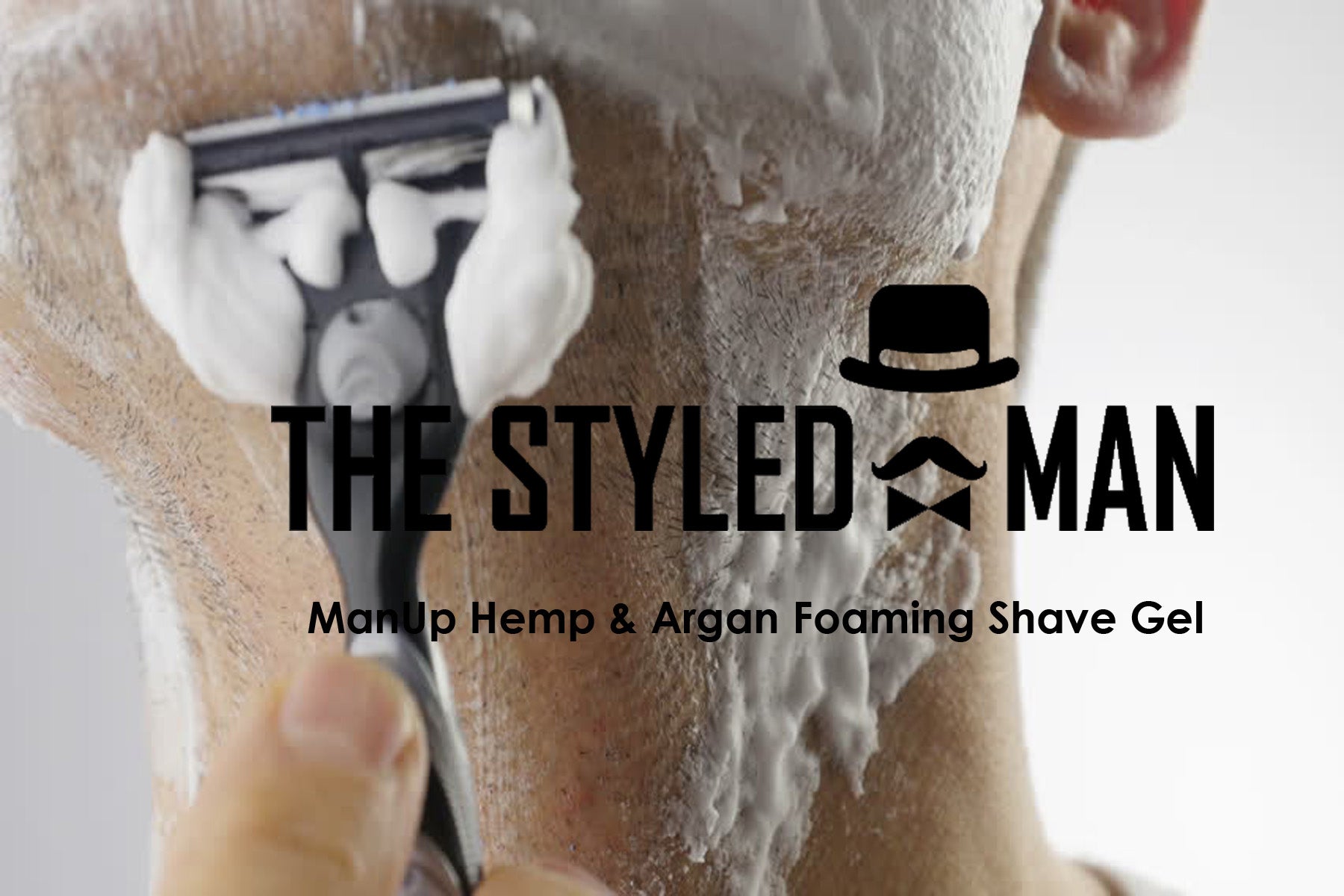 ManUp Hemp & Argan Foaming Shave Gel